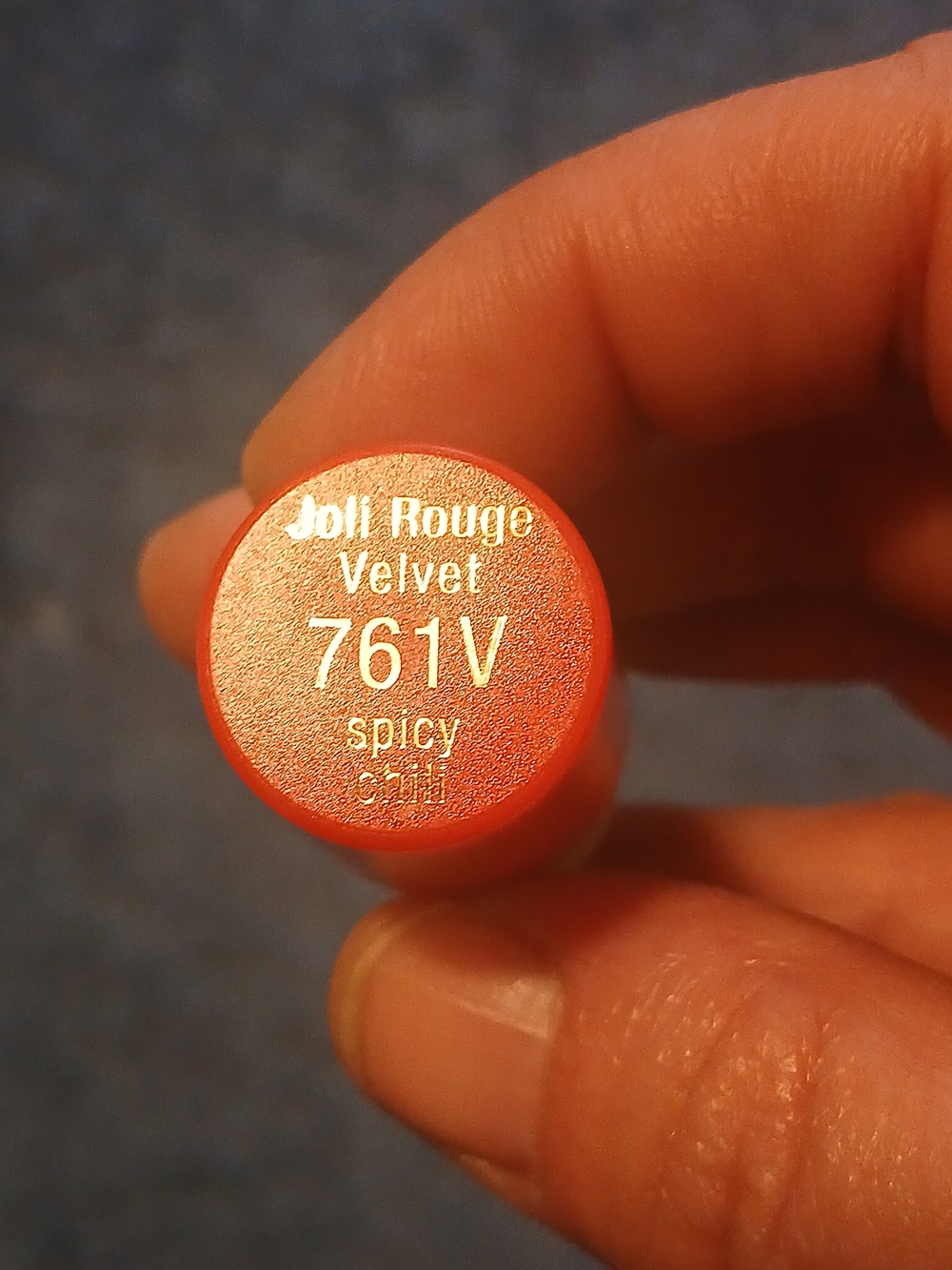 Clarins Joli Rouge Velvet Lipstick in Spicy Chili Has Tester Cap - Picture 2 of 3